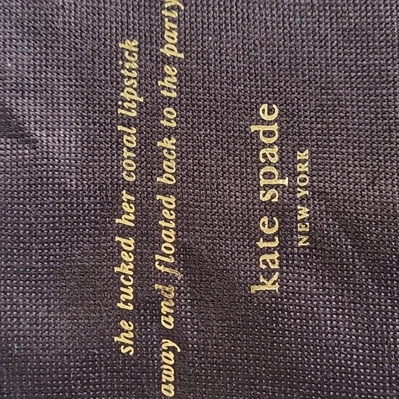 Kate Spade | Canvas Shoulder Bag w/Chain Detail & Dust Bag - Picture 14 of 16